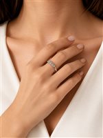 Anello Vidali Gioielli Donna in Oro bianco Diamante 0.22 Ct ANOR-99-34 - ANOR-99-34